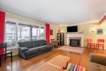 Spacious living room for your group to gather